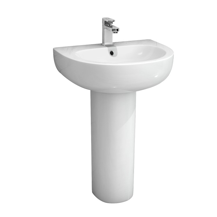 Classic Straight Bath Addison Toilet and Basin Suite