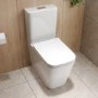 Single Ended 1500mm Shower Bath Suite with Toilet Basin & Panels - Rutland