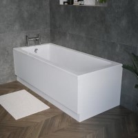 Rutland Square Single Ended Bath - 1800 x 800mm Rutland Square Single Ended Bath - 1800 x 800mm