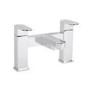 1700 x 700 Burford Double Ended Round Bath with Front Panel and Como Bath Filler