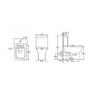 Burford Straight Shower Bath and Austin Toilet and Basin Suite
