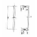 L Shape Shower Bath Right Hand with Front Panel & Chrome Bath Screen with Towel Rail 1700 x 850mm - Lomax