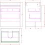 1200mm White Toilet and Sink Unit Right Hand with Smart Bidet Toilet - Agora