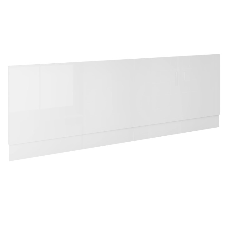 GRADE A3 - 1700mm White Gloss Bath Front Panel - Ashford
