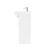 1075mm White Freestanding Vanity Unit with Basin - Classic