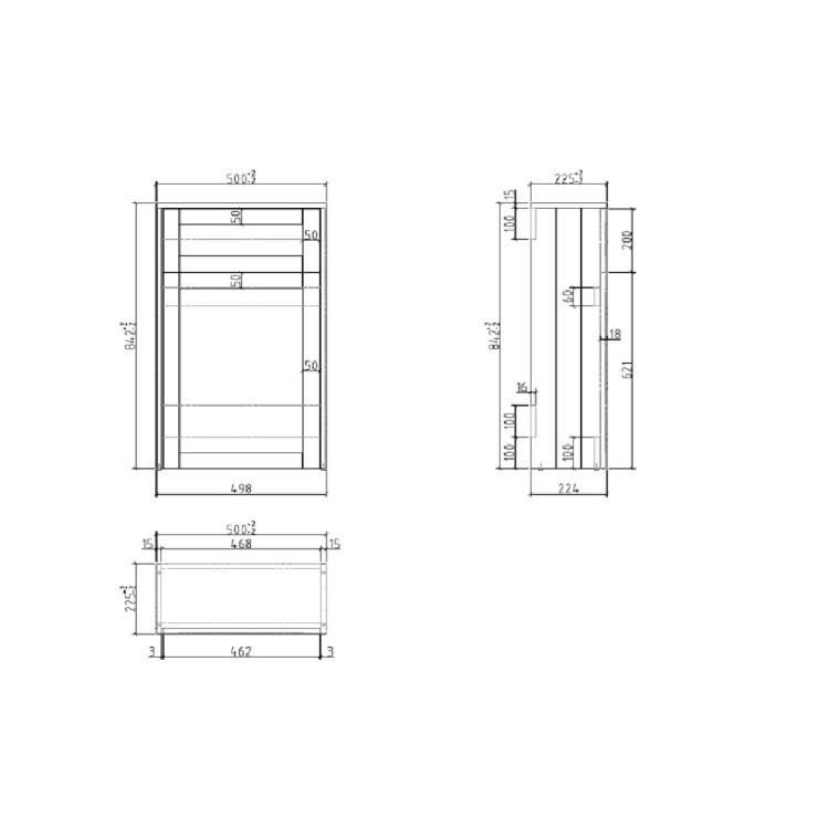 1100mm White Toilet and Sink Unit with Traditional Toilet - Baxenden
