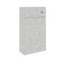 500mm Concrete Effect WC Toilet Unit - Sion