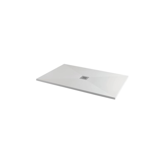 Ultra Low Profile Rectangular Shower Tray 1700 x 800mm Stone Resin - Silhouette