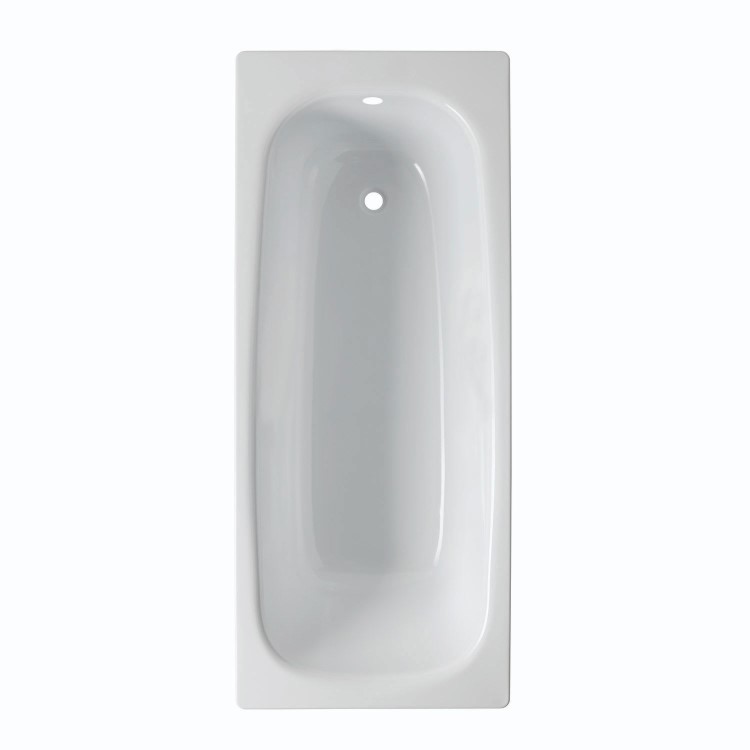 Single Ended Steel Bath with No Tap Holes - 1700 x 700mm