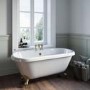 Traditional Brass Freestanding Bath Suite with Toilet & Basin - Park Royal