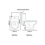 Dee Close Coupled Toilet and Virgo Vanity Unit Suite with Basin