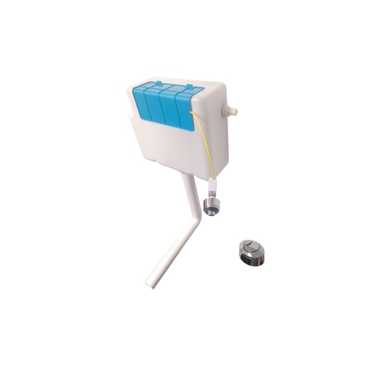 900mm White Toilet and Sink Unit Right Hand with Square Toilet- Agora