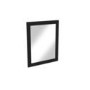 Rectangular Black Bathroom Mirror 550 x 700mm - Camden