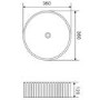 1200mm White Wall Hung Vanity Unit with Marble Top Countertop Double Basin & Brushed Chrome Handles- Empire