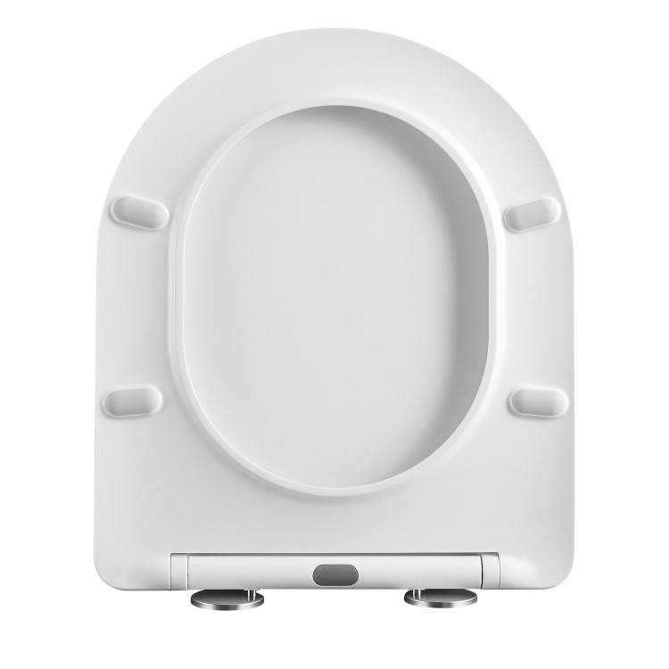 Matt White Wall Hung Rimless Toilet with Soft Close Seat, Brushed Brass Mechanical Flush Plate, 1168mm Frame & Cistern – Verona
