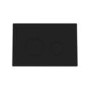 Matt Black Wall Hung Rimless Toilet with Soft Close Seat Cistern Frame and Black Flush - Verona