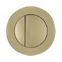 Arissa Brushed Brass Pneumatic Push Button and Cistern