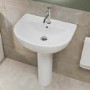 Close Coupled Toilet and Basin Bathroom Suite - Newport