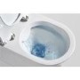 Grade A1 - Close Coupled Rimless Short Projection Toilet with Slim Soft Close Seat - Venice
