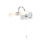 Set of 2 Chrome Bathroom Wall Lights