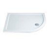 900 x 760mm Left Hand Offset Quadrant Shower Enclosure with Tray - Juno