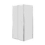 900 x 800mm Square Bi-Fold Shower Enclosure - Juno