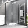 900x760mm Offset Quadrant Shower Enclosure - Pavo