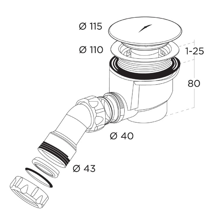 1000x900mm Chrome 8mm Glass Rectangular Sliding Shower Enclosure with Shower Tray - Pavo
