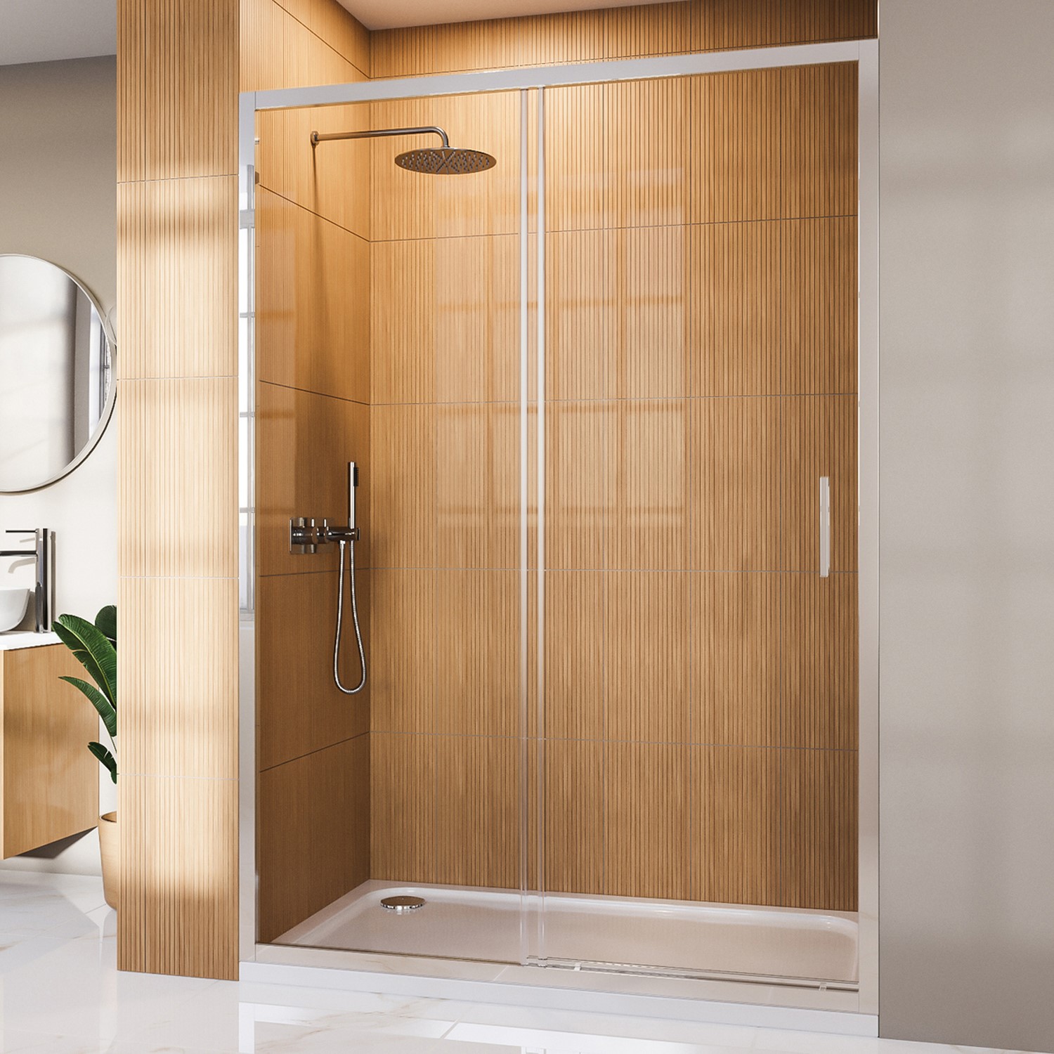 1400 Sliding Shower Door - Pavo