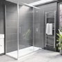 1600x700mm Rectangular Sliding Shower Enclosure - Pavo