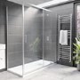1600x760mm Rectangular Sliding Shower Enclosure - Pavo