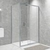 1700x760mm Rectangular Sliding Shower Enclosure - Pavo