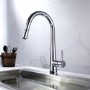 Refurbished Enza Olney Chrome Single Lever Pull Out Kitchen Mixer Tap