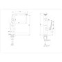 1.5 Bowl White Granite Composite Undermount Kitchen Sink with Mixer Tap Set - Enza