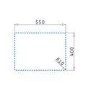 1.5 Bowl White Granite Composite Undermount Kitchen Sink with Mixer Tap Set - Enza