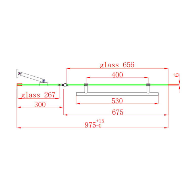 J Shape Shower Bath Left Hand with Front Panel & Chrome Bath Screen  with Towel Rail 1700 x 750mm - Jersey