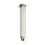 250mm Chrome Square Rainfall Shower Head with Ceiling Arm