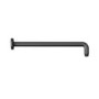 250mm Black Round Wall Mounted Shower Head