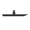 250mm Black Square Wall Mounted Shower Head