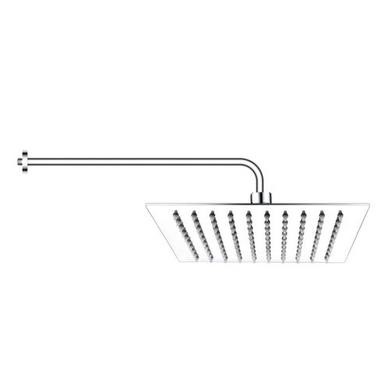 250mm Ultra Slim Square Wall Mounted Shower Head