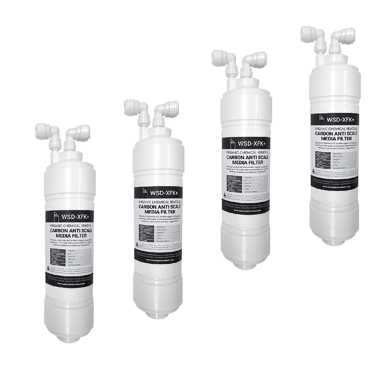 Boiling Water Tap Replacement Filter For Pronto Boiling Water Tap 4 Pack Set