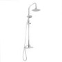 Round Riser Slide Shower Rail Kit  - Rina
