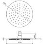200mm Ultra Thin Round Shower Head