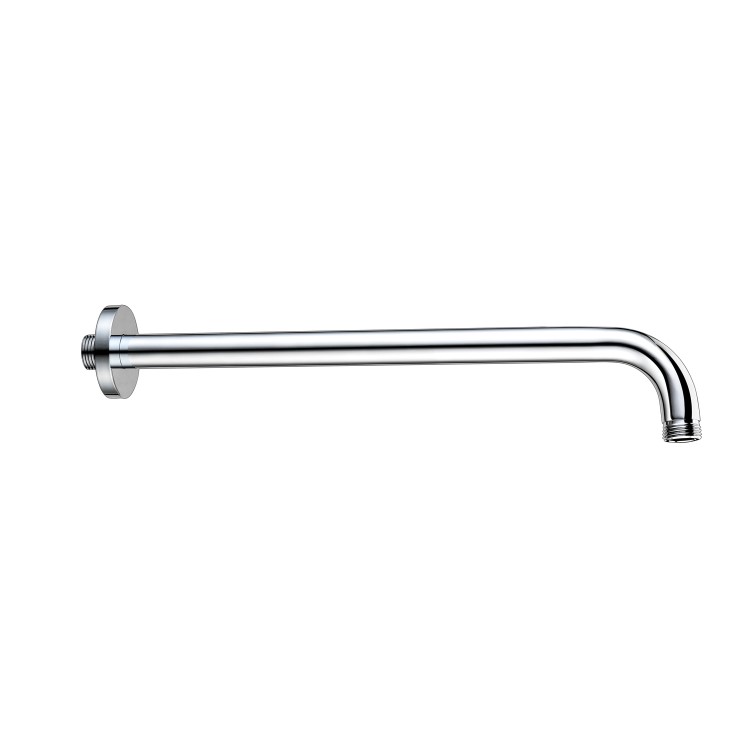 Flow Concealed Round 1 Outlet Shower Valve with 300mm Ultra Slim Shower Head and Wall Arm