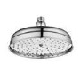 Chrome Dual Outlet Ceiling Mounted Thermostatic Mixer Shower Set with Hand Shower - Cambridge