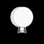 Chrome Dual Outlet Ceiling Mounted Thermostatic Mixer Shower Set with Hand Shower - Cambridge