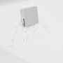 Chrome Dual Outlet Ceiling Mounted Thermostatic Mixer Shower  with Hand Shower & Overflow Bath Filler - Cube