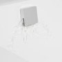 Chrome Concealed Traditional Shower Mixer with Dual Control & Round Ceiling Mounted Head and Handset - Cambridge
