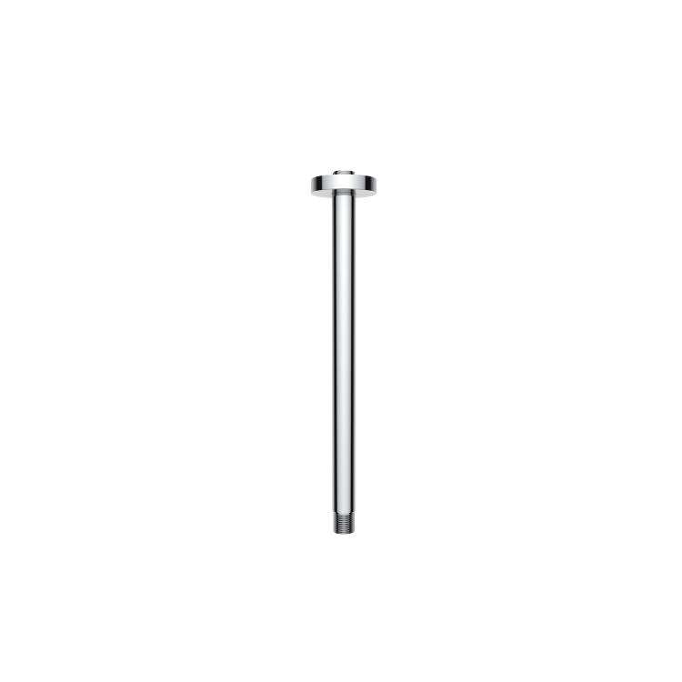 Chrome Thermostatic Exposed Mixer Shower with Round Ceiling Mounted Shower Head- Volta