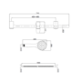 GRADE A1 - Round 3 Function Easy Slide Rail Kit